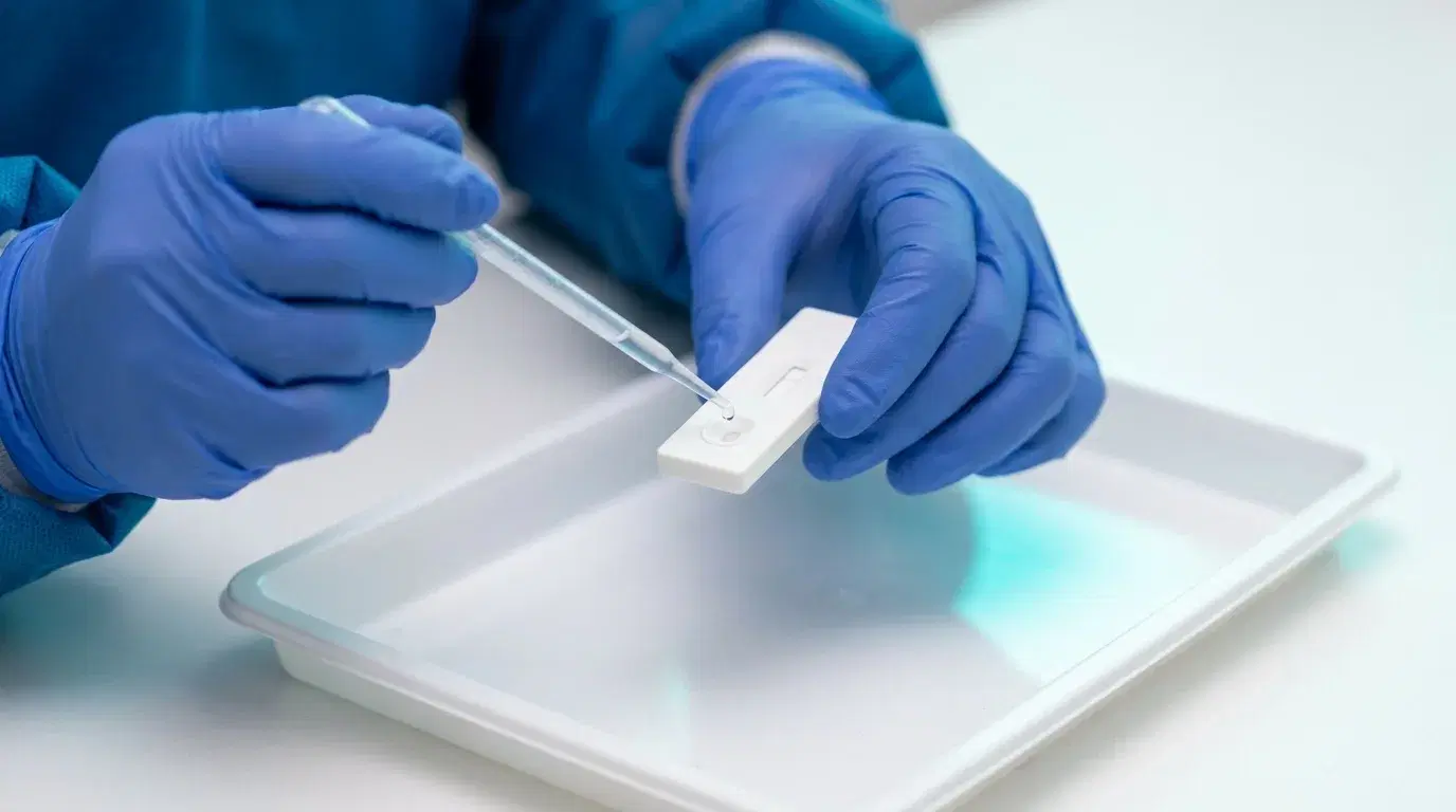 Prueba rápida en el laboratorio Gradwohl